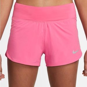 Nike pink running shorts